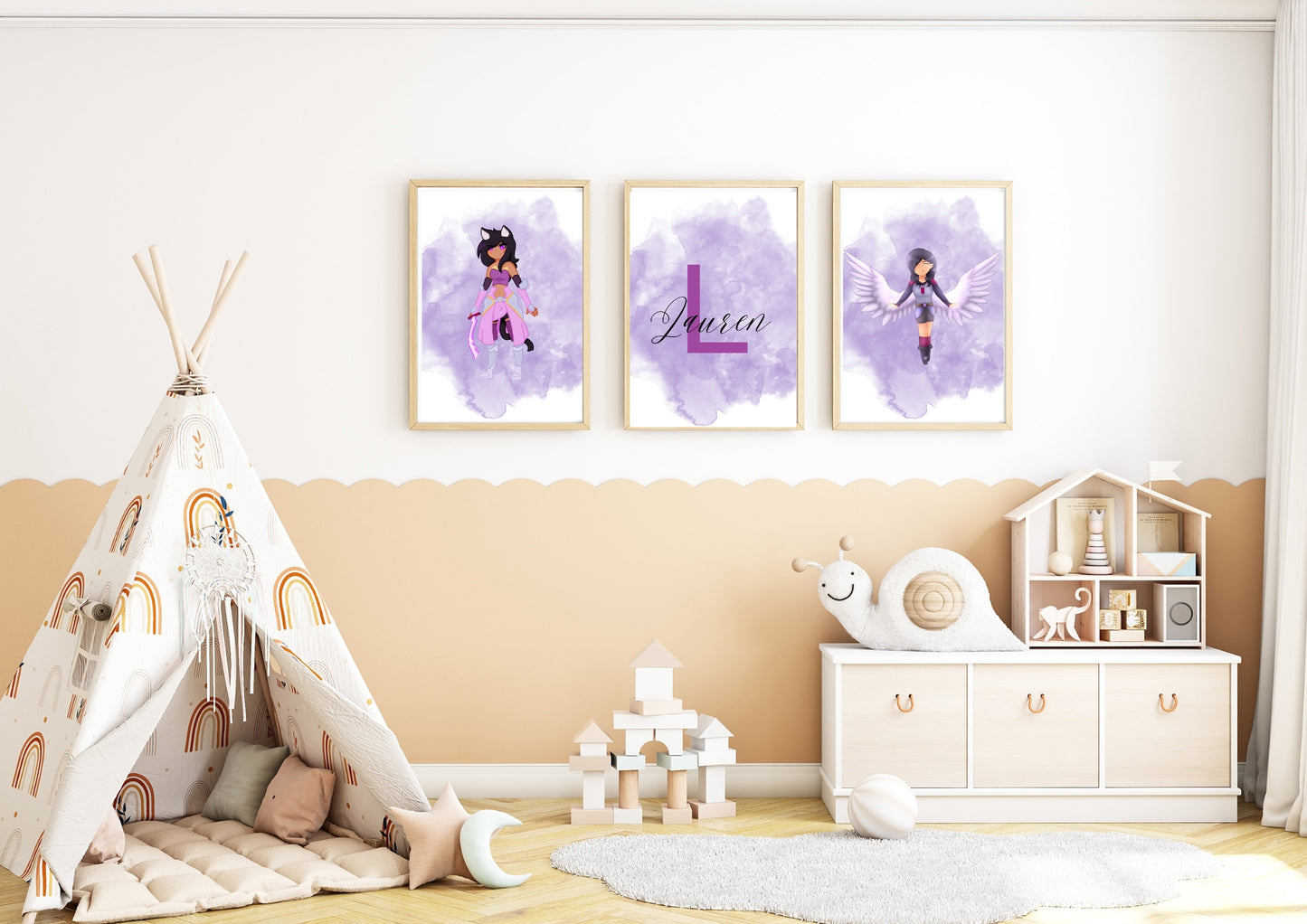 Set Of 3 Aphmau Prints Set 1