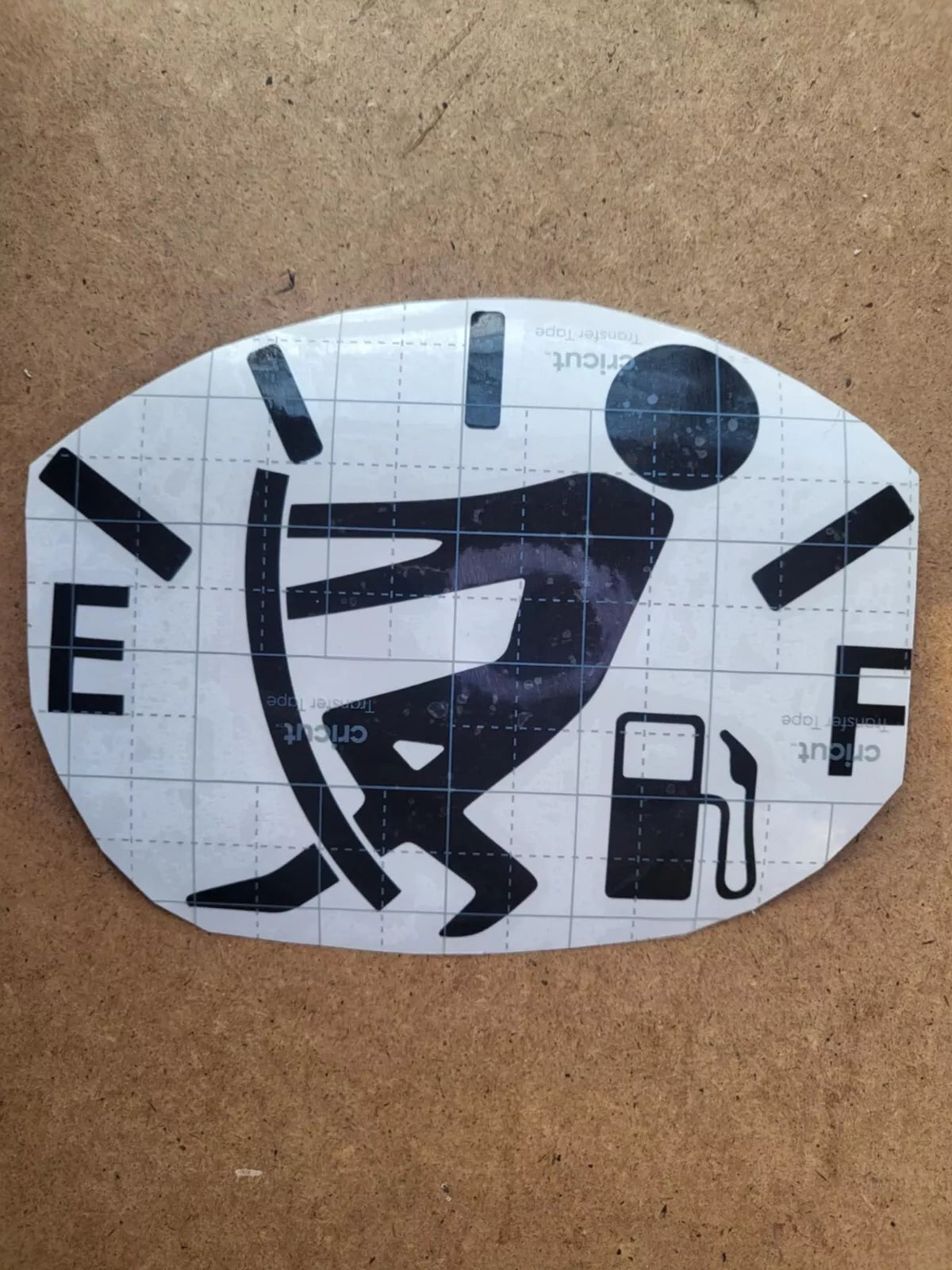 Empty Tank Decal