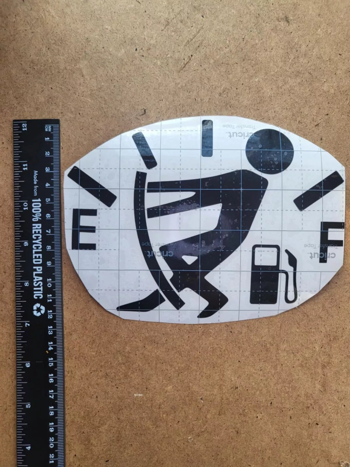 Empty Tank Decal