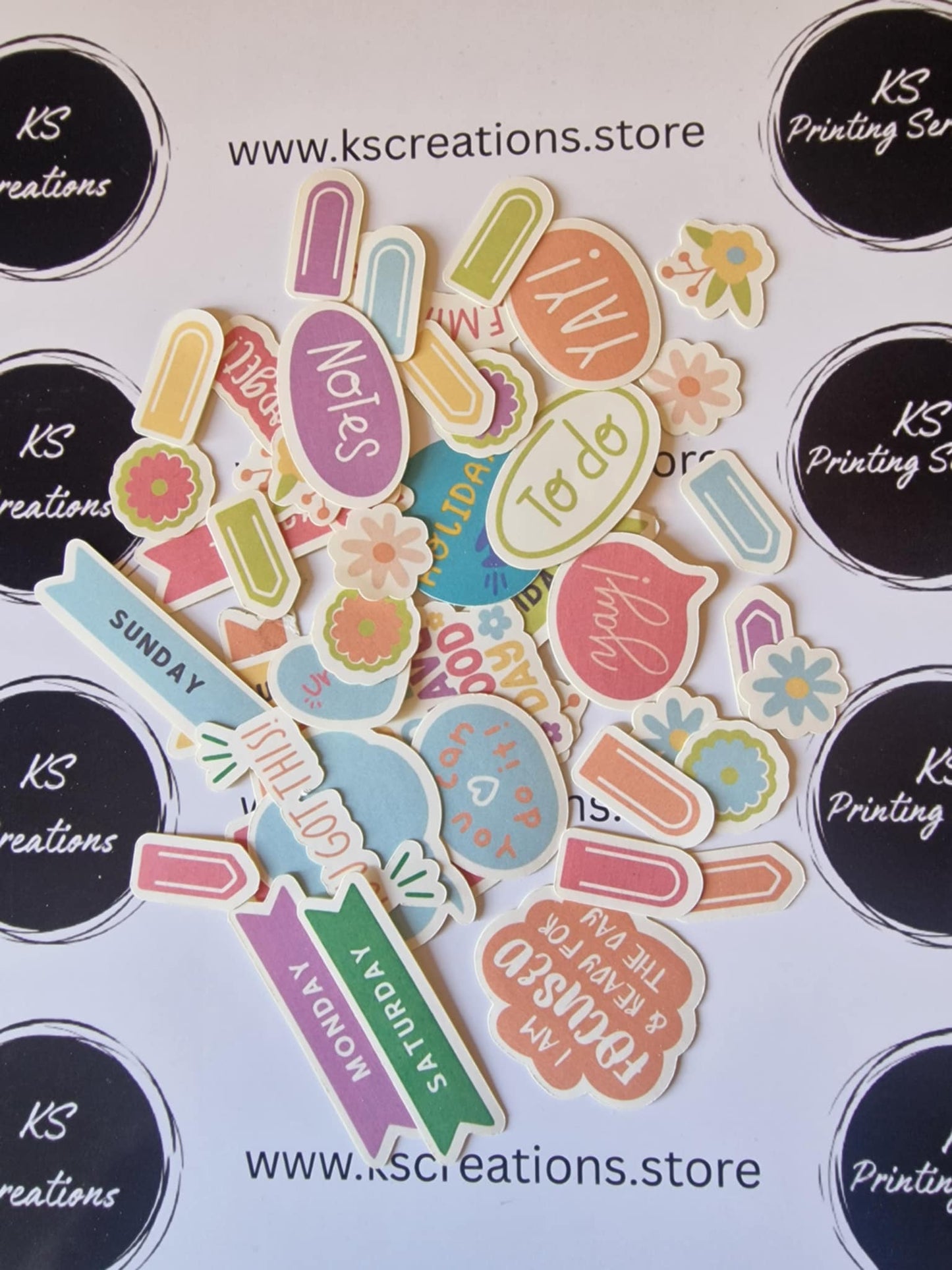 45 Planner Stickers