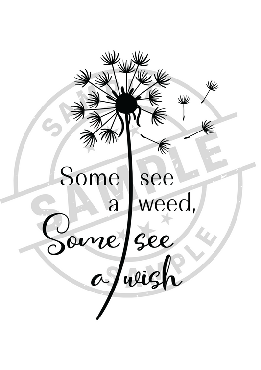 Dandelion WIshes Print